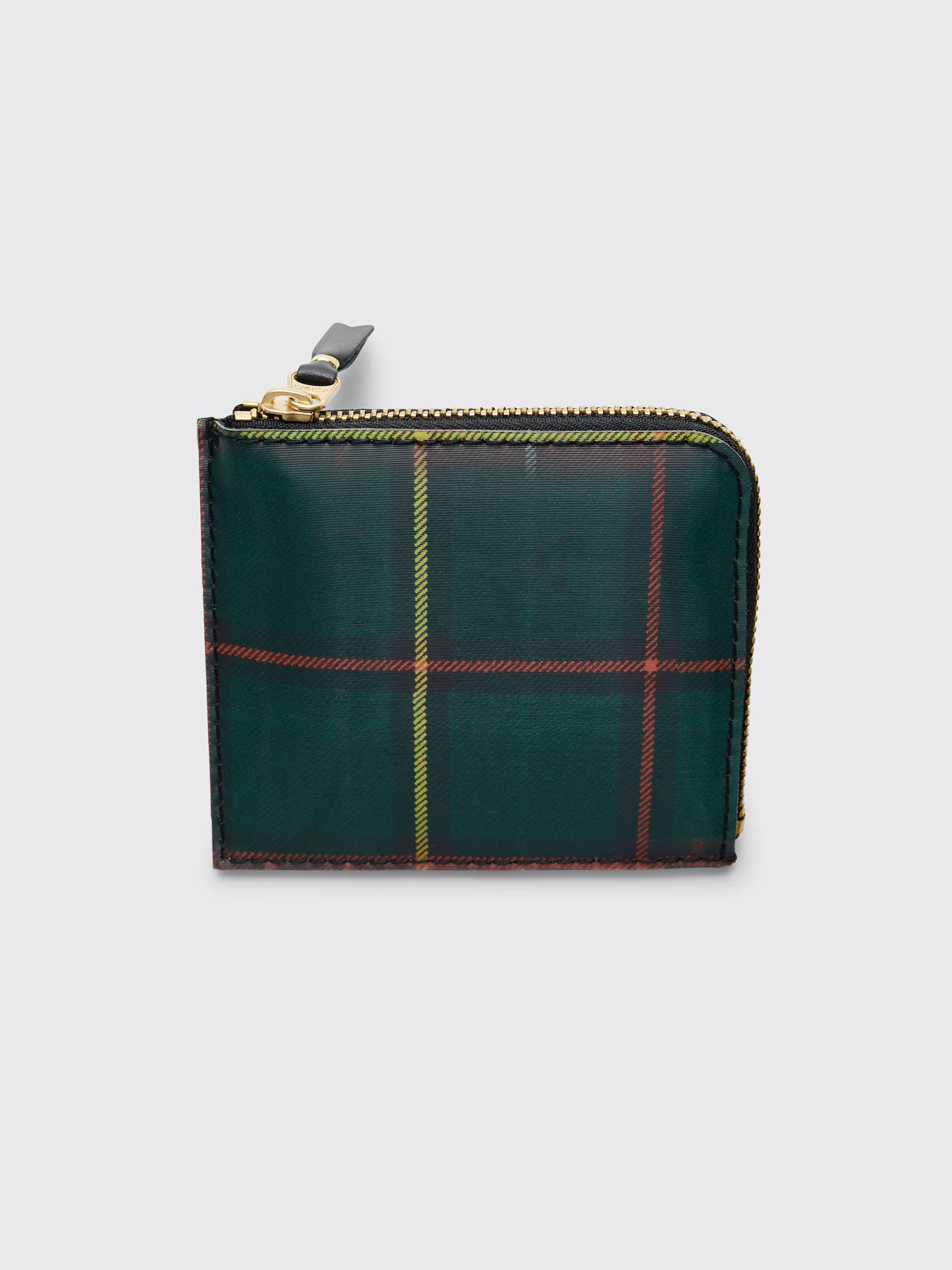 Comme des Garçons Wallet SA3100 Lenticular Tartan Red / Green - Image 3