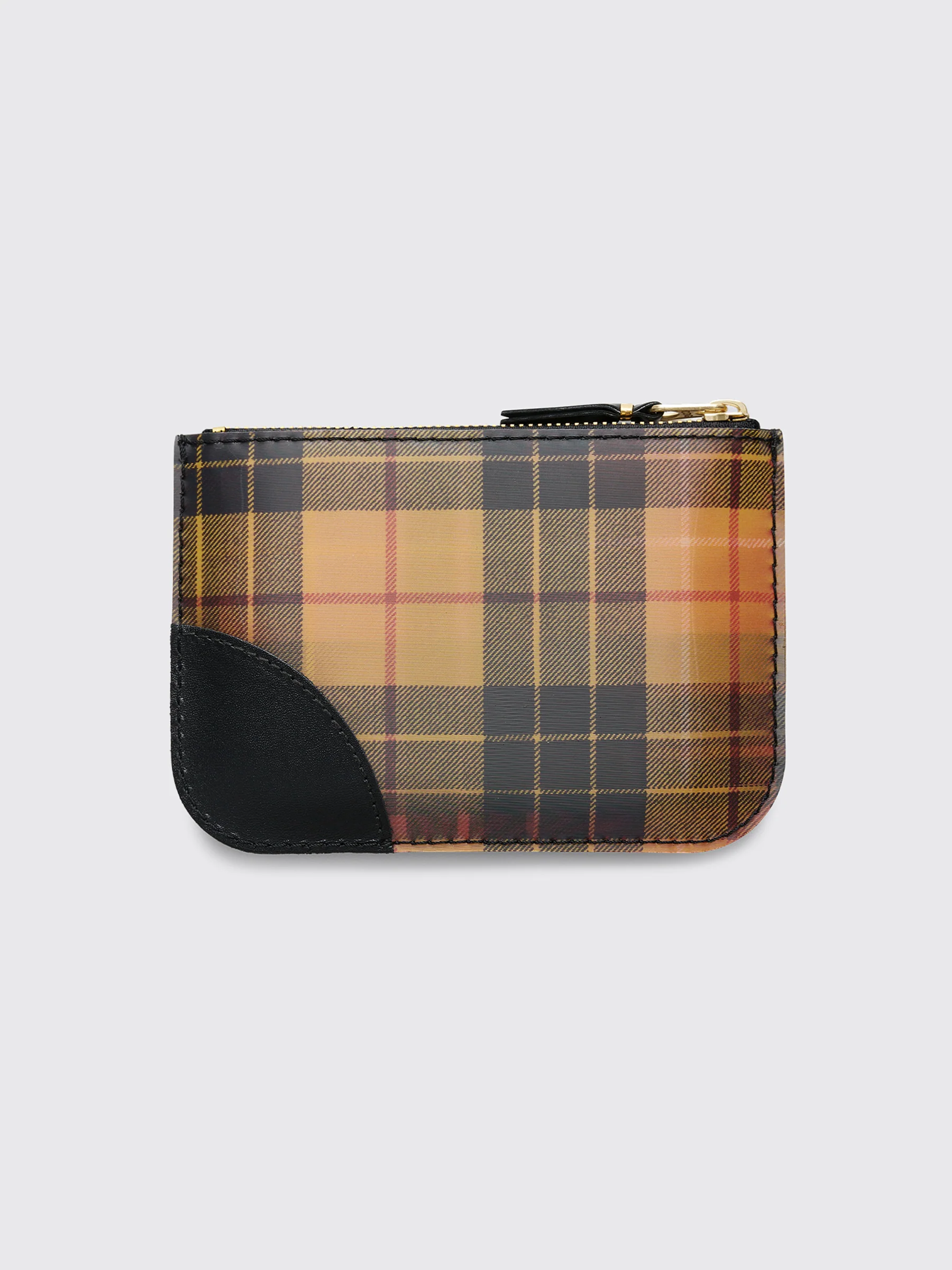 Comme des Garçons Wallet SA8100 Lenticular Tartan Red / Yellow - Image 4