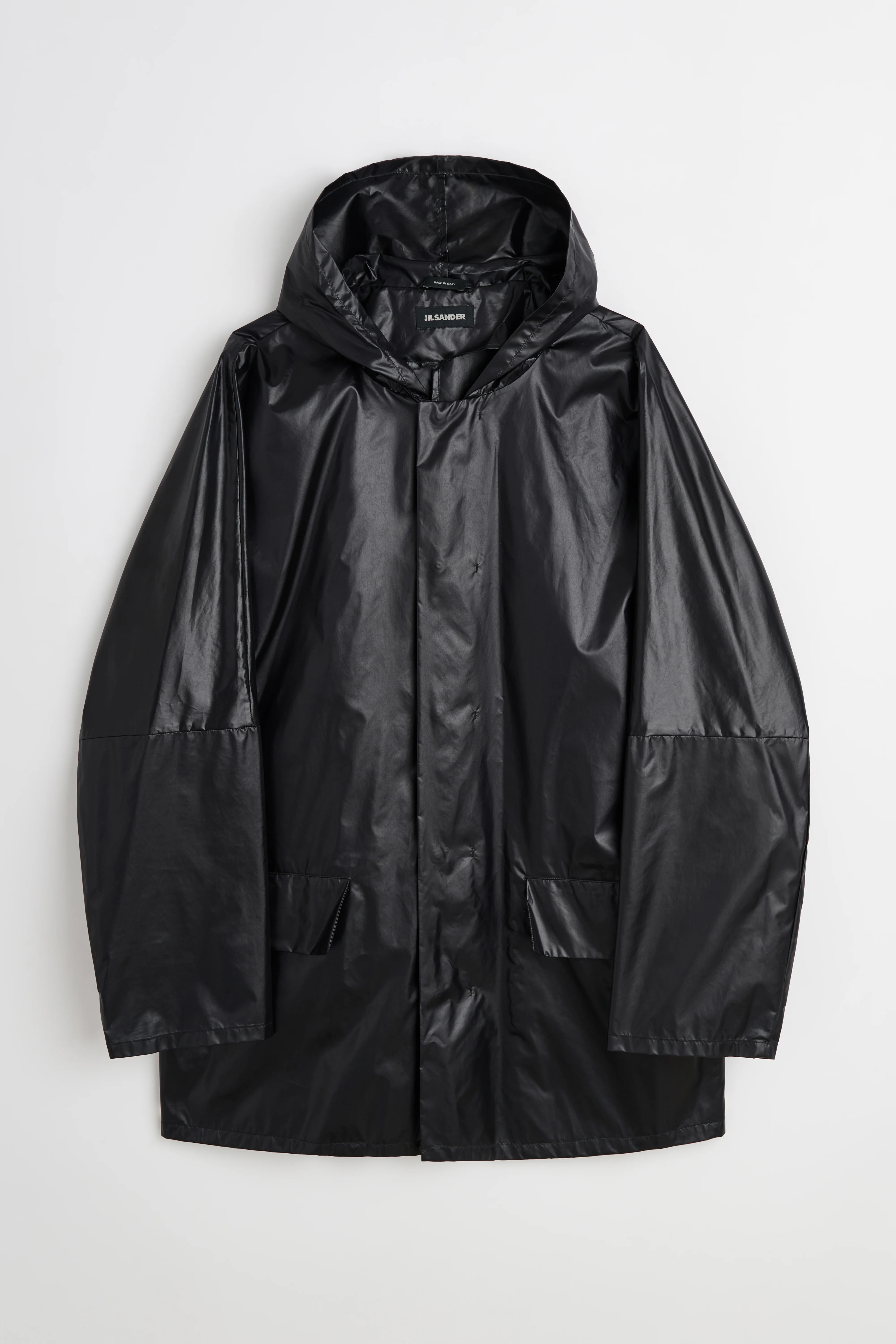 TRÈS BIEN Archive Jil Sander Oversized Hooded Coat Black