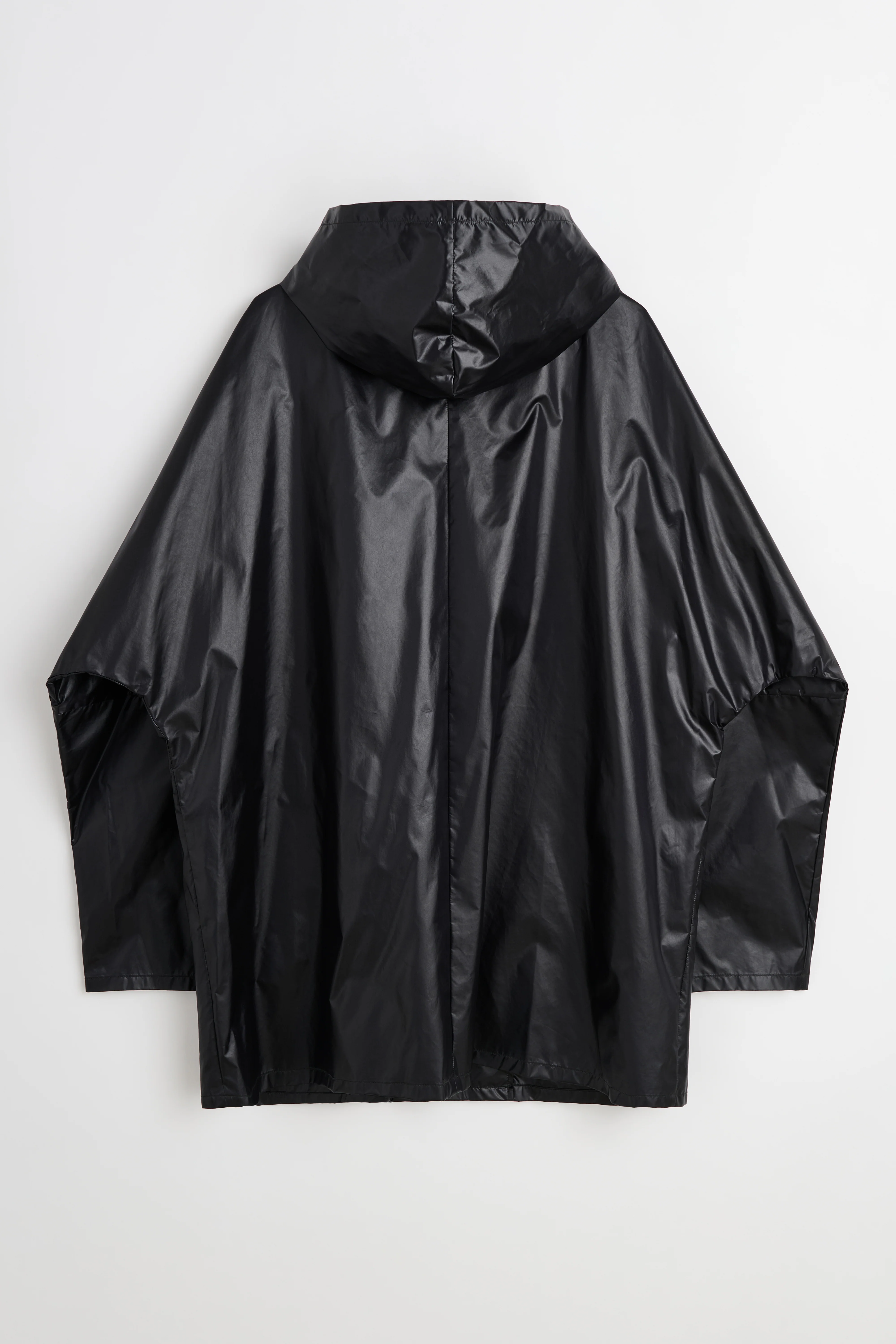 TRÈS BIEN Archive Jil Sander Oversized Hooded Coat Black - Image 2